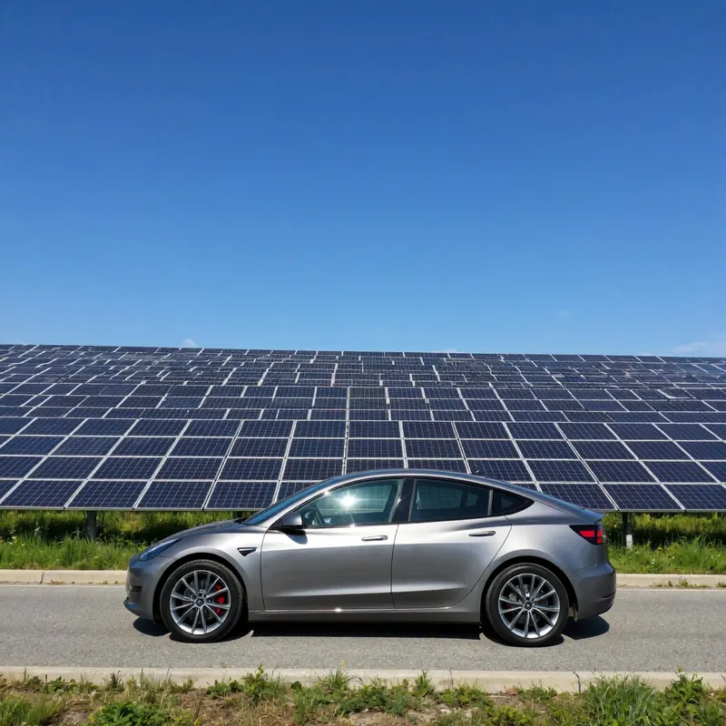 Combien de panneaux solaires pour recharger une voiture électrique ?